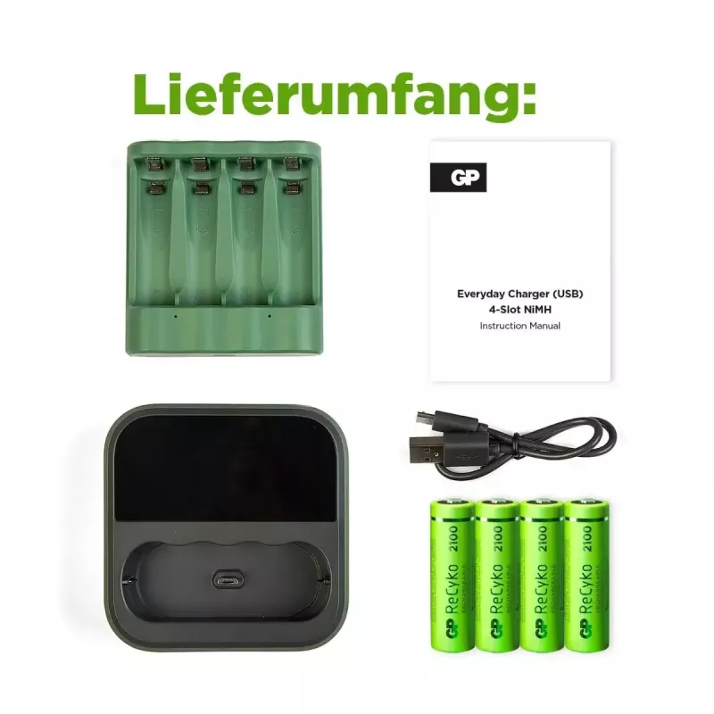 Cargador GP Batterien PowerBank B421
