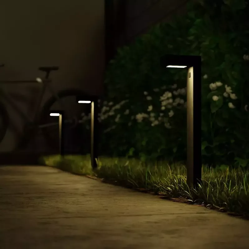 Luminaria de suelo exterior Hombli HBPK-0100 LED 6 W negro