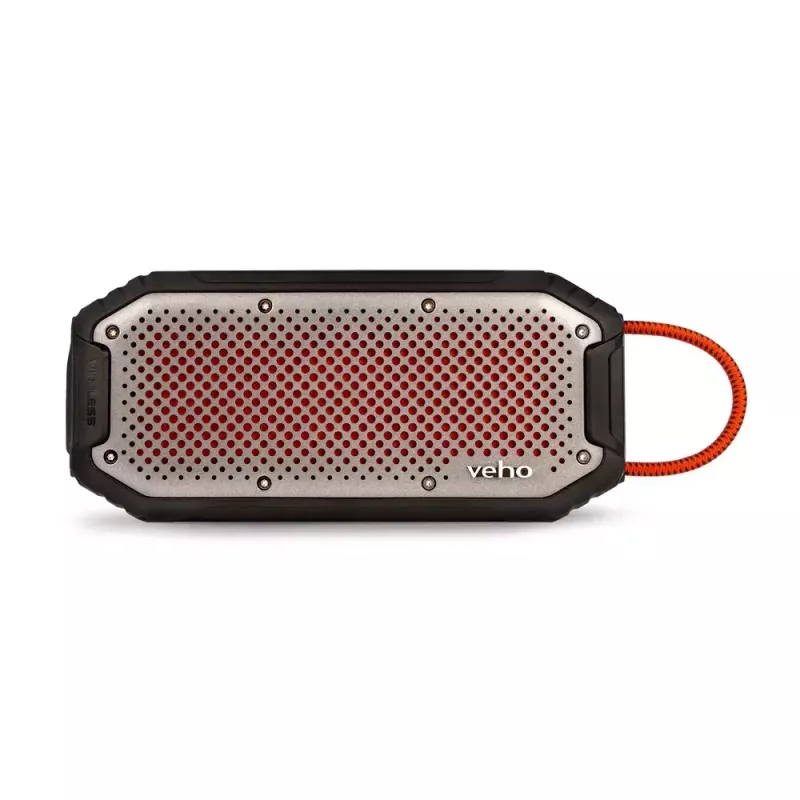 Altavoz portátil estéreo Veho MX-1 negro/plata