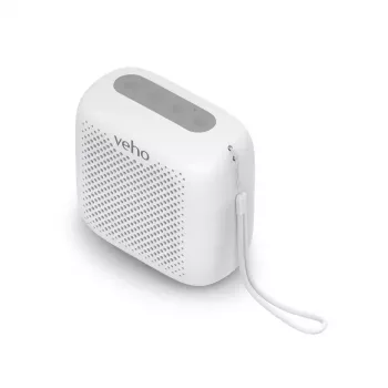 Altavoz portátil mono Veho MZ-4 5 W 100–16000 Hz inalámbrico blanco