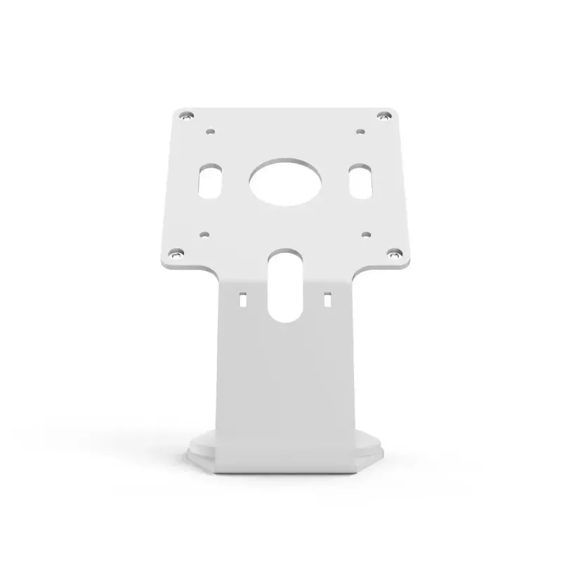 Pie de suelo multimedia Compulocks VESA Fixed 45 Degree Core blanco aluminio