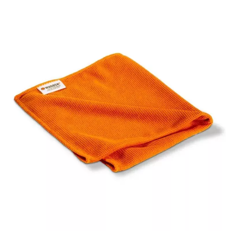 Paños de limpieza de dispositivos WHOOSH! Tech Cleaning Cloths teléfono móvil naranja