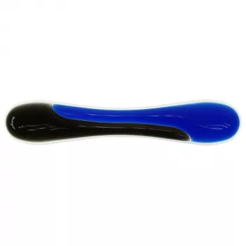 Reposamuñecas para teclado Kensington Duo Gel — azul, negro, azul, gel, Taiwán, MIL-STD-810H método 504.3 contaminación por líquidos, 240 mm, 182 mm