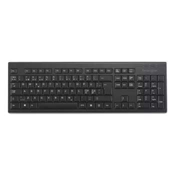 Teclado inalámbrico Kensington KB150 EQ tamaño completo 105 teclas negro