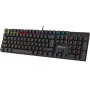 Sandberg 640-31 teclado mecánico para juegos, USB, retroiluminado, interruptores azules, QWERTZ alemán