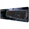 Sandberg 640-31 teclado mecánico para juegos, USB, retroiluminado, interruptores azules, QWERTZ alemán