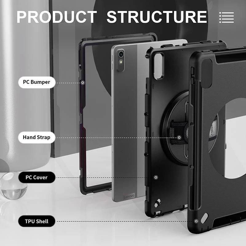 Funda para tablet eSTUFF ES68103001-BULK Lenovo 2 modos de soporte