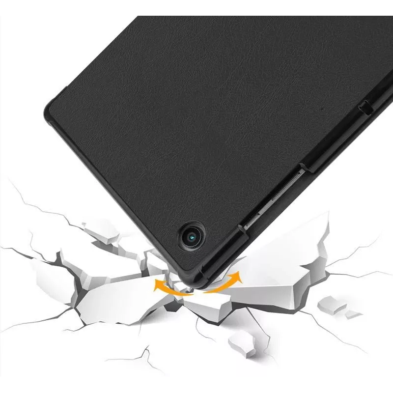 Funda Folio eSTUFF para Samsung Galaxy Tab A8 10.5 Negra 2 modos de soporte