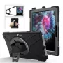 eSTUFF Wombat funda protectora para Microsoft Surface Go 2/Go 4, negra