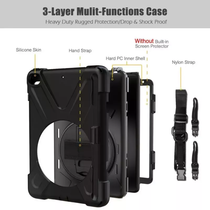 Funda de protección eSTUFF AUSTIN para iPad Mini 5/4 negra