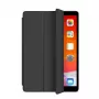 Funda tipo folio eSTUFF DENVER para iPad 9.7 2018/2017 – piel sintética negra/transparente