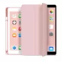 Estuche para lápiz eSTUFF SEATTLE para iPad 9.7 2018/2017 – piel sintética rosa