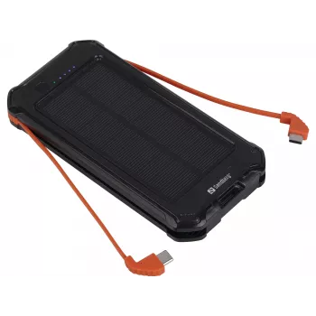 Batería externa Sandberg 3in1 Solar Powerbank 10000 10000 mAh 2A negra