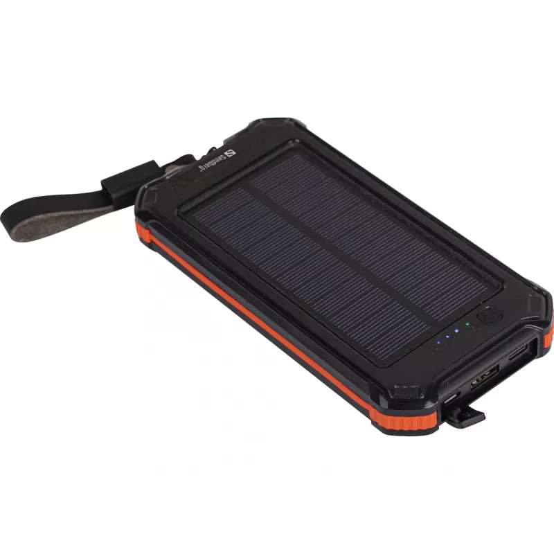 Batería externa Sandberg 3in1 Solar Powerbank 10000 10000 mAh 2A negra