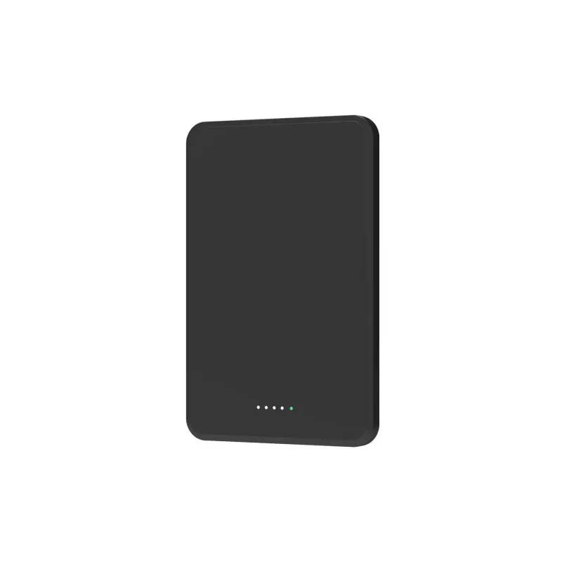 Batería externa eSTUFF ES641100 5000 mAh carga inalámbrica negra