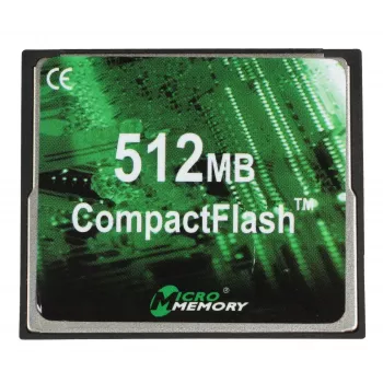 Tarjeta de memoria CoreParts MMCF/512 0,5 GB CompactFlash
