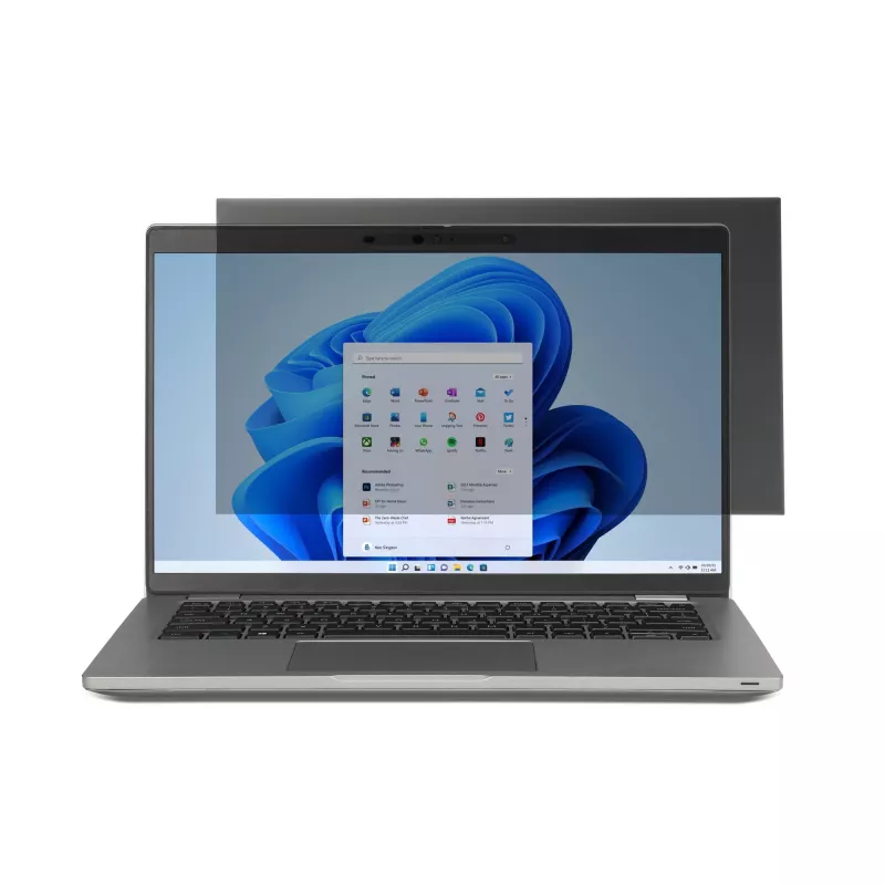 Filtro de privacidad Kensington extraíble de 2 vías para portátiles de 17