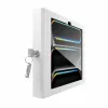 Soporte de seguridad de pared para iPad Pro 11 pulgadas — Maclocks Compulocks Apex para M4 y M5, blanco, incluye 2 llaves