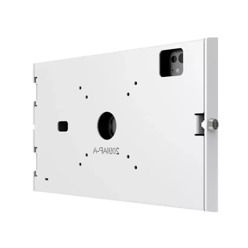 Soporte de seguridad de pared para iPad Pro 11 pulgadas — Maclocks Compulocks Apex para M4 y M5, blanco, incluye 2 llaves