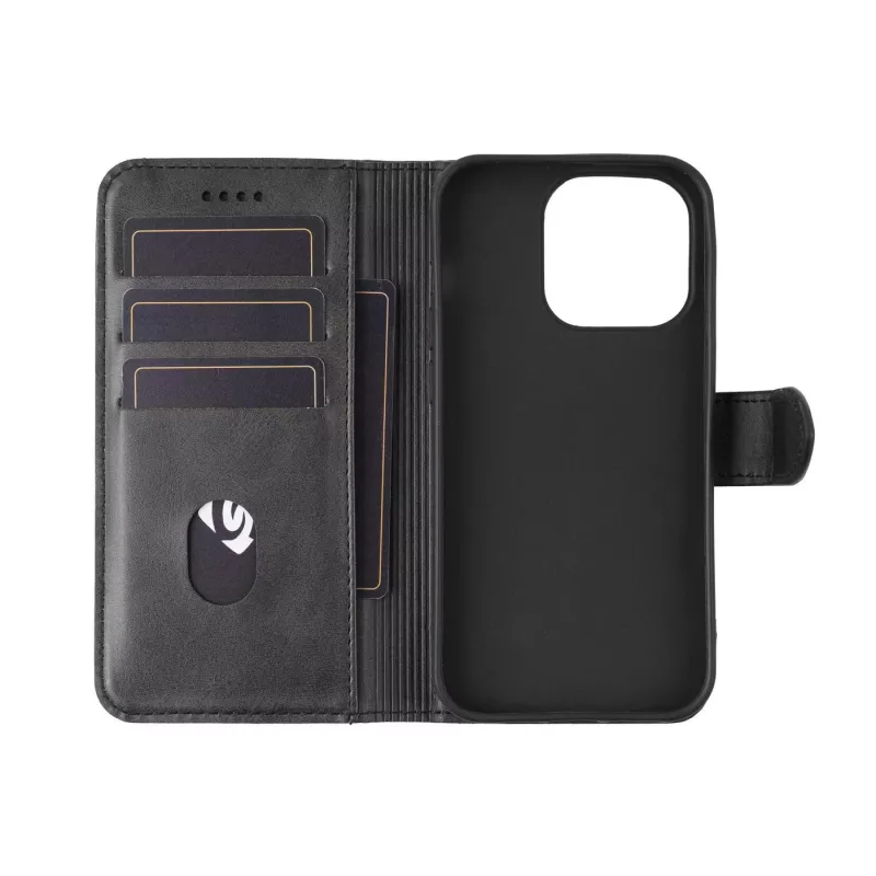 eSTUFF ES67110003-BULK funda para móvil funda tipo cartera negra