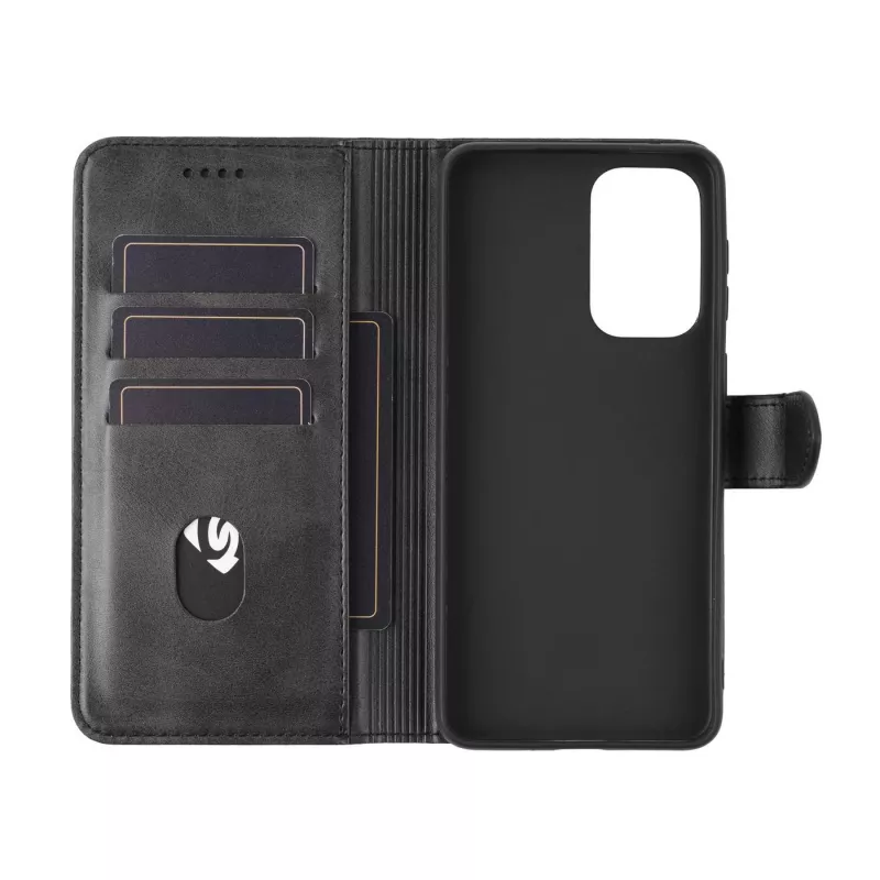 Funda tipo cartera eSTUFF Samsung Galaxy A33 negra protección fiable acceso sencillo