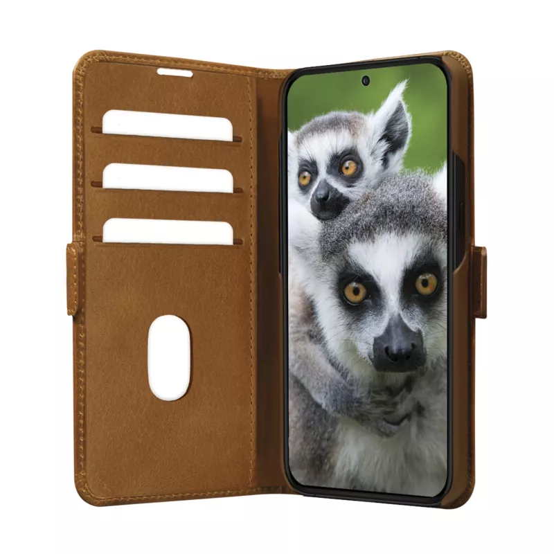 Funda tipo folio dbramante1928 Galaxy A55 5G Tan 3 compartimentos para tarjetas