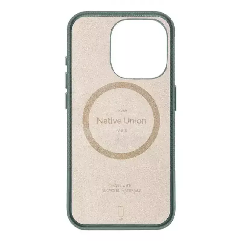 Funda Native Union (Re)Classic para iPhone 16 Pro verde