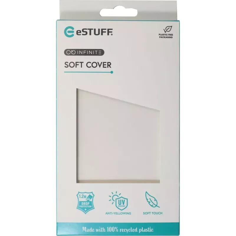 eSTUFF ES67100051 funda para móvil 17 cm (6,7 pulgadas) transparente