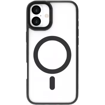 eSTUFF ES67141100 funda para móvil 15,5 cm (6,1 pulgadas) transparente, negra