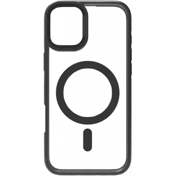 eSTUFF ES67141100 funda para móvil 15,5 cm (6,1 pulgadas) transparente, negra