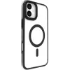 eSTUFF ES67141100 funda para móvil 15,5 cm (6,1 pulgadas) transparente, negra