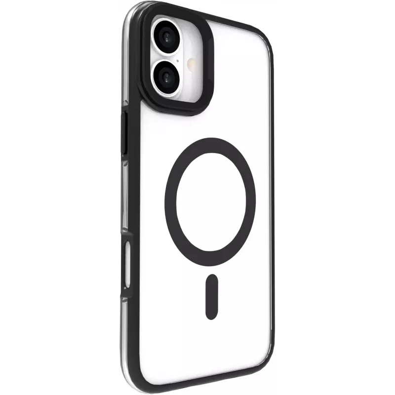 eSTUFF ES67141100 funda para móvil 15,5 cm (6,1 pulgadas) transparente, negra