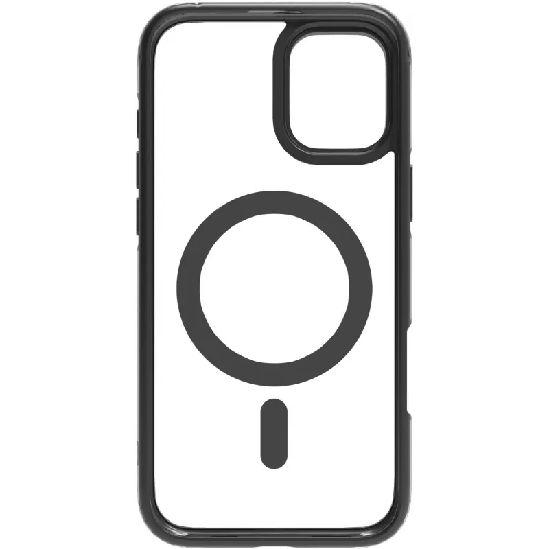 eSTUFF ES67141100 funda para móvil 15,5 cm (6,1 pulgadas) transparente, negra