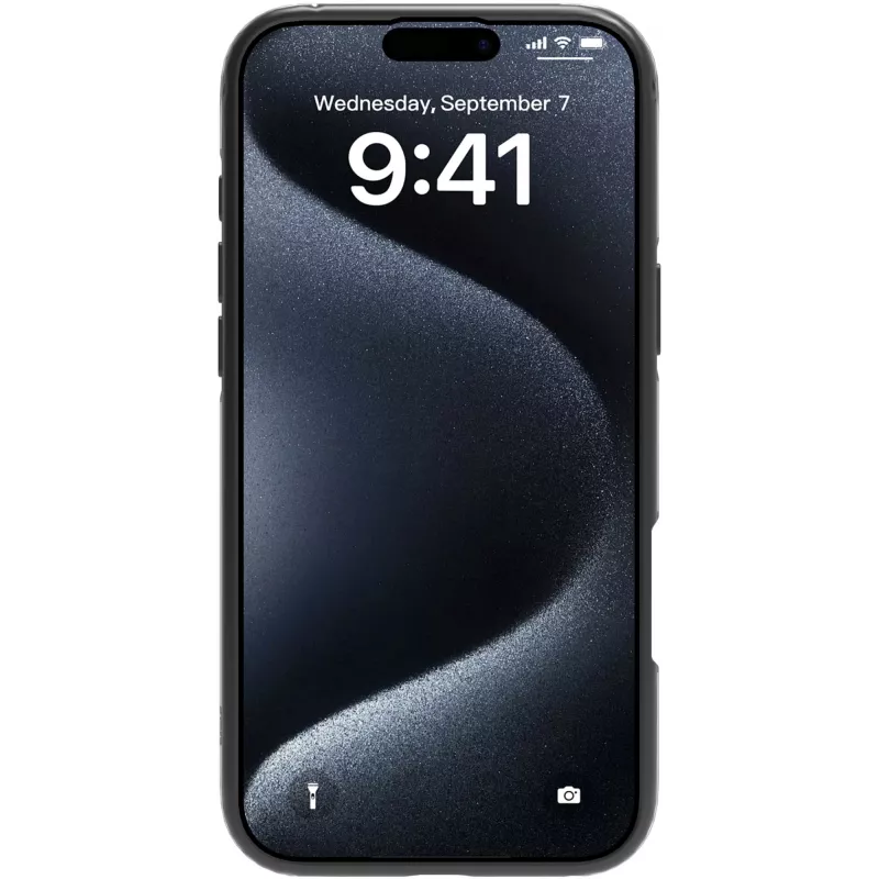 eSTUFF ES67141100 funda para móvil 15,5 cm (6,1 pulgadas) transparente, negra