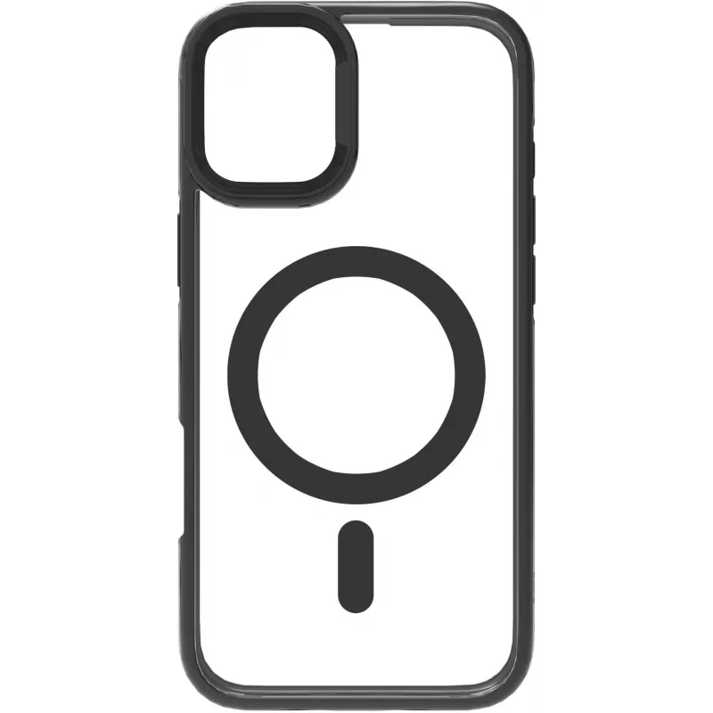 eSTUFF ES67141101 funda para móvil 17 cm (6,7 pulgadas) transparente, negra