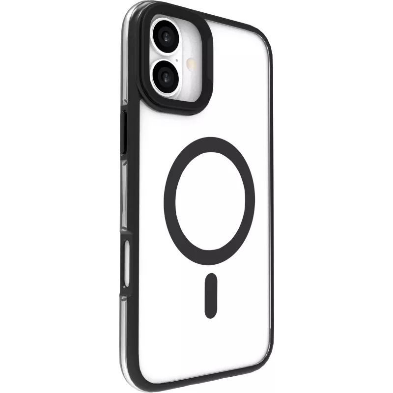 eSTUFF ES67141101 funda para móvil 17 cm (6,7 pulgadas) transparente, negra
