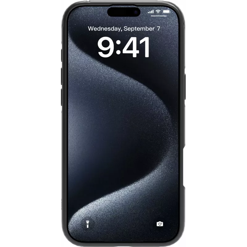 eSTUFF ES67141101 funda para móvil 17 cm (6,7 pulgadas) transparente, negra