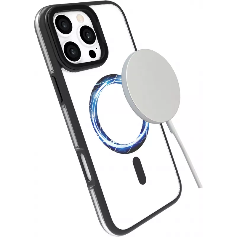Funda eSTUFF ES67141102 iPhone 16 Pro 6,3 pulgadas transparente negra