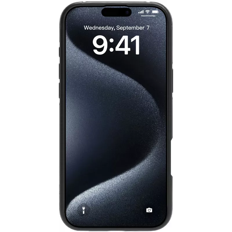 Funda eSTUFF ES67141102 iPhone 16 Pro 6,3 pulgadas transparente negra