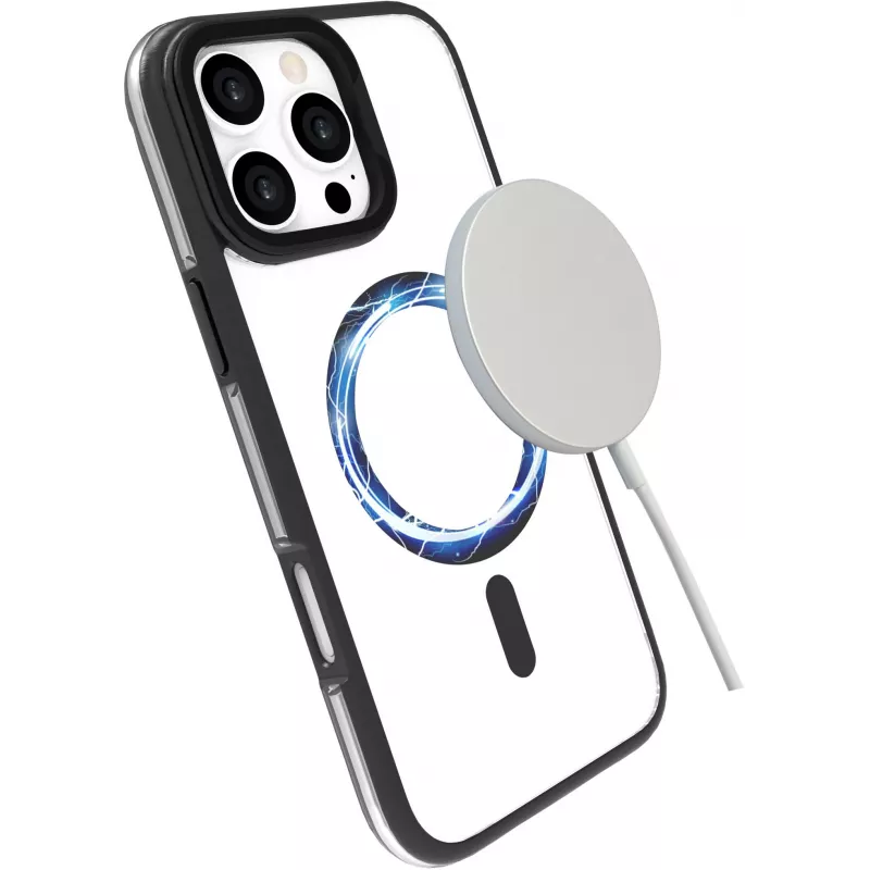 eSTUFF ES67141103 funda para móvil 17,5 cm (6,9 pulgadas) transparente, negra