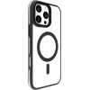 eSTUFF ES67141103 funda para móvil 17,5 cm (6,9 pulgadas) transparente, negra
