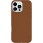 eSTUFF INFINITE VENICE funda magnética de piel para iPhone 16 Pro, marrón