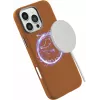 eSTUFF INFINITE VENICE funda magnética de piel para iPhone 16 Pro, marrón