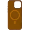 eSTUFF INFINITE VENICE funda magnética de piel para iPhone 16 Pro, marrón