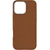 eSTUFF INFINITE VENICE funda magnética de piel para iPhone 16 Pro, marrón