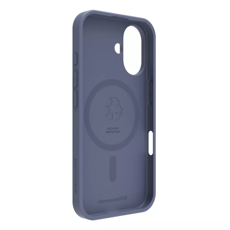 dbramante1928 Greenland Pro MS GP61PABL6243 carcasa trasera para Apple iPhone 16, MagSafe, Qi, plástico, Pacific Blue