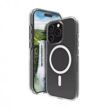Funda dbramante1928 Iceland Ultra D3O MagSafe iPhone 16 Pro Transparente