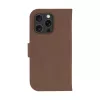 Funda tipo libro dbramante1928 Lynge MagSafe iPhone 16 Pro Dark Tan