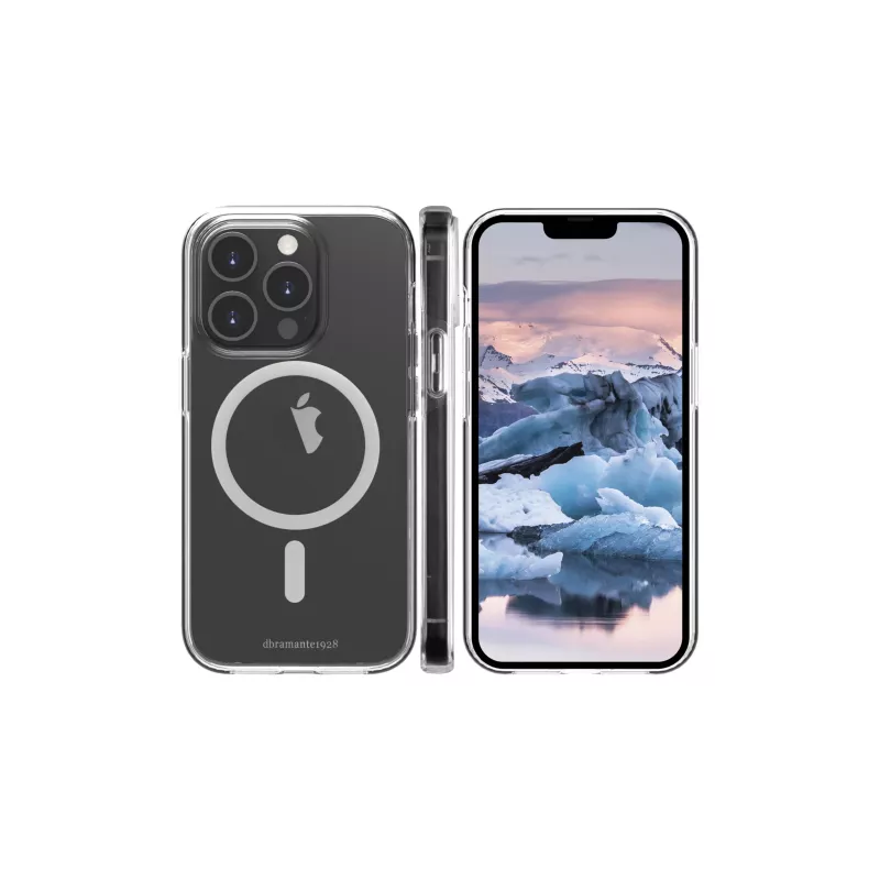 Funda dbramante1928 Iceland Pro compatible con MagSafe iPhone 14 Pro transparente