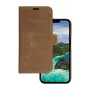 Funda tipo cartera dbramante1928 Lynge iPhone 14 Plus tan 3 compartimentos para tarjetas